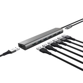 USB Hub Trust Halyx 7 Port USB 3.2 Gen1 

 obrázok produktu 5 z 11