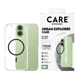 Kryt na mobil PanzerGlass CARE Urban MagSafe na Apple iPhone 17 čierny/priehľadný

 obrázok produktu 2 z 4