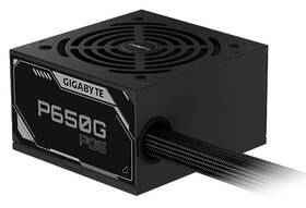 Zdroj GIGABYTE P650G 650W PCIE 5.1, 80PLUS Gold čierny

 obrázok produktu 2 z 4