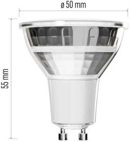 LED žiarovka EMOS bodová, 3W, 345lm, GU10, neutrálna biela 

 obrázok produktu 12 z 13