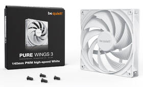 Ventilátor be quiet! Pure Wings 3 140mm PWM high-speed White 

 obrázok produktu 2 z 2