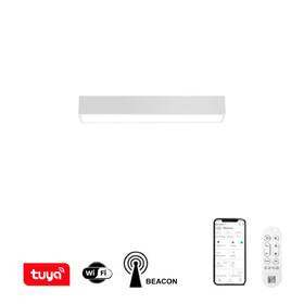 LED stropné svietidlo IMMAX NEO LITE LUNGO SMART, 58cm, 20W, 1520lm, s podporou BEACON, Wi-Fi, TUYA biele

 obrázok produktu 2 z 8