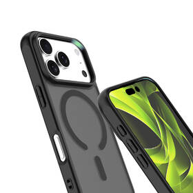Kryt na mobil Mobile Origin Hybrid MagSafe na Apple iPhone 17 Pro čierny

 obrázok produktu 3 z 9