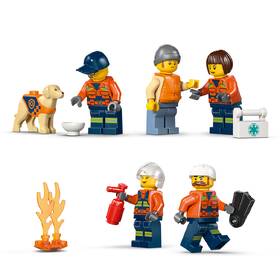 Stavebnica LEGO® City 60504 Záchranný čln pobrežnej hliadky a vrtuľník 

 obrázok produktu 7 z 9
