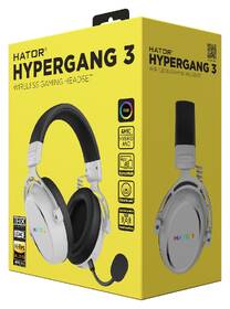 Headset HATOR Hypergang 3 Wireless biely

 obrázok produktu 9 z 10