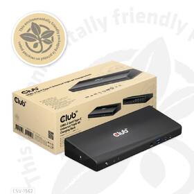 Dokovacia stanica Club3D USB-C (5xUSB/USB-C/3xHDMI/2xDP/Ethernet/Audio), Triple 4K napájací adaptér 

 obrázok produktu 10 z 10