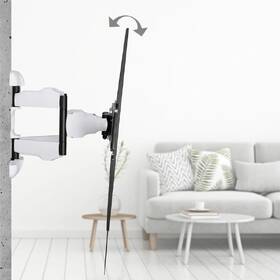 Držiak na TV Hama XL, pohyblivý, pre uhlopriečky 46"-90", nosnosť 75 kg čierny/biely

 obrázok produktu 13 z 17