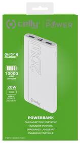 Powerbank Celly USB-A/USB-C 10000 mAh biela

 obrázok produktu 2 z 3