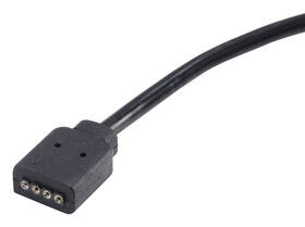 Adaptér AKASA RGB LED Splitter and extension čierny

 obrázok produktu 2 z 3