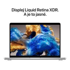 Notebook Apple CTO 14" M5 Max 18× CPU 32× GPU, 36 GB, 4 TB - strieborný SK 

 obrázok produktu 5 z 8