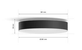 LED stropné svietidlo Philips Enrave M čierne

 obrázok produktu 2 z 5