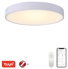 LED stropné svietidlo IMMAX NEO RONDATE SLIM SMART, 60 cm, Zigbee 3.0, TUYA biele

 obrázok produktu 2 z 10