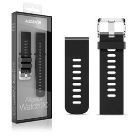 Remienok Aligator 20AW0001, silikónový 20mm čierny

 obrázok produktu 1 z 2