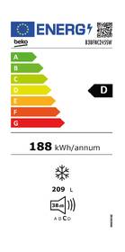 Mraznička Beko B3BFNC245SW biela

 obrázok produktu 1 z 4