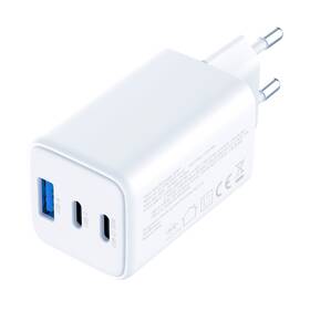 Nabíjačka do siete 3mk Hyper GaN 2xUSB-C/USB-A 65W biela

 obrázok produktu 3 z 6