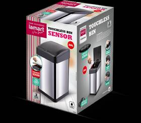Bezdotykový odpadkový kôš Lamart LT8105 30 l čierny/nerez

 obrázok produktu 5 z 5