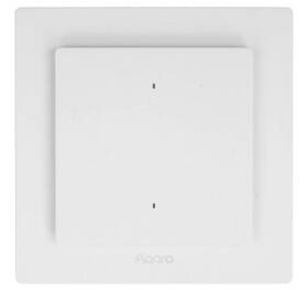 Vypínač Aqara Light Switch H2 EU (2 Buttons, 1 Channel) biely

 obrázok produktu 1 z 3