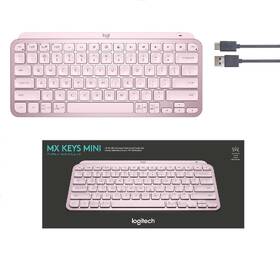 Klávesnica Logitech MX Keys Mini, US ružová

 obrázok produktu 8 z 8