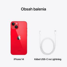 Mobilný telefón Apple iPhone 14 128GB (PRODUCT)RED 

 obrázok produktu 8 z 8