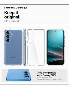 Kryt na mobil Spigen Ultra Hybrid na Samsung Galaxy S25 priehľadný

 obrázok produktu 9 z 14