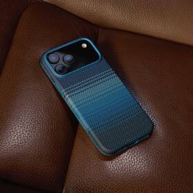 Kryt na mobil Pitaka Aramid UltraGuard Moonrise na Apple iPhone 17 Pro modrý

 obrázok produktu 5 z 5