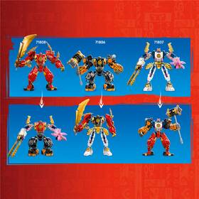 Stavebnica LEGO® NINJAGO® 71808 Kaiov živelný ohnivý robot 

 obrázok produktu 7 z 9