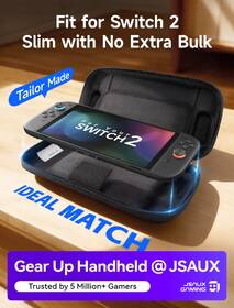 Puzdro JSAUX FlexForm Series Carrying Case - Nintendo Switch 2 čierne

 obrázok produktu 1 z 7