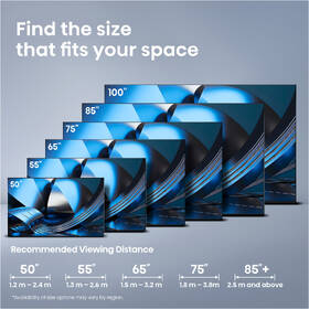 Televízor Hisense 100U7SE 

 obrázok produktu 11 z 11