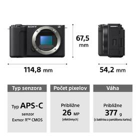 Digitálny fotoaparát Sony ZV-E10 II čierny

 obrázok produktu 1 z 19