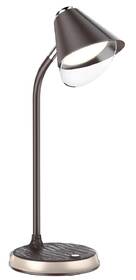 Stolná lampa IMMAX FINCH, Qi nabíjanie, 9W hnedá/zlatá

 obrázok produktu 4 z 16