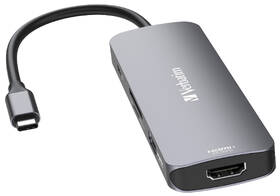 USB Hub Verbatim USB-C Pro Multiport 8 Port strieborný

 obrázok produktu 1 z 4