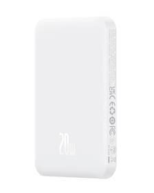 Powerbank Baseus Mini s bezdrôtovým nabíjaním 5000 mAh 20W USB-C biely

 obrázok produktu 1 z 10