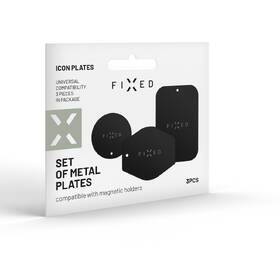Súprava magnetických plieškov FIXED Icon Plates, 3ks čierny

 obrázok produktu 6 z 6