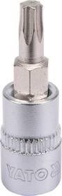 Nástrčná hlavica YATO 1/4" bit Torx T25 

 obrázok produktu 1 z 3