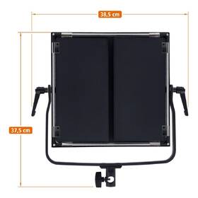Svetlo Rollei VIBE Panel 900 RGB čierny

 obrázok produktu 5 z 6