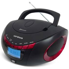 Rádiomagnetofón s CD Orava RCD-813 R 

 obrázok produktu 2 z 4