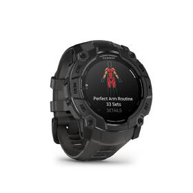 Inteligentné hodinky Garmin Instinct 3 - 50 mm AMOLED - Black Bezel / Charcoal Band 

 obrázok produktu 9 z 9