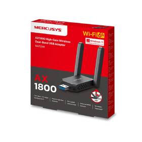 Wi-Fi adaptér Mercusys MA72XH čierny

 obrázok produktu 12 z 12