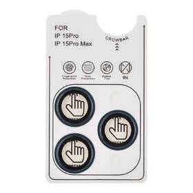 Ochranné sklo šošovky fotoaparátu Obal:Me Lens Protector na Apple iPhone 15 Pro/15 Pro Max modré

 obrázok produktu 2 z 5