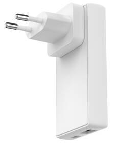 Cestovný adaptér Swissten GaN USB-C + USB-A, 65W (US, EU, UK) biely

 obrázok produktu 3 z 5