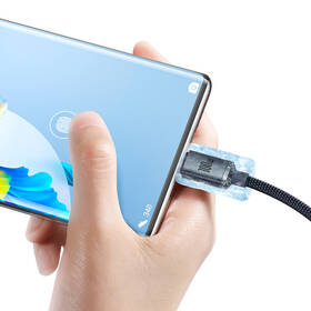 Kábel Baseus Crystal Shine Series USB/USB-C 100W 2m čierny

 obrázok produktu 6 z 10