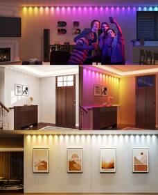 Bodové svietidlo Govee RGBIC LED String Downlights, 3m biele

 obrázok produktu 8 z 11