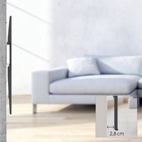 Držiak na TV Hama naklápacie, pre uhlopriečky 37" až 120", nosnosť 100 kg čierny

 obrázok produktu 6 z 7