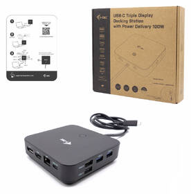 Dokovacia stanica i-tec USB-C HDMI Dual DP, PD 100 W 

 obrázok produktu 3 z 4
