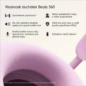 Slúchadlá Beats 360 OverEar Headphones Knit Cushions ružová

 obrázok produktu 1 z 7