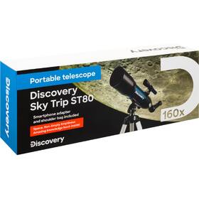 Teleskop Discovery Sky Trip ST80 čierna/modrá

 obrázok produktu 13 z 13