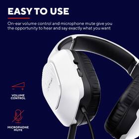 Headset Trust GXT 415W Zirox biely

 obrázok produktu 11 z 12