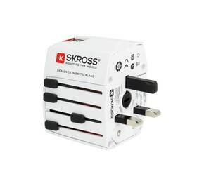 Cestovný adaptér SKROSS MUV USB, USB A+C, univerzálny pre 150 krajín 

 obrázok produktu 2 z 10