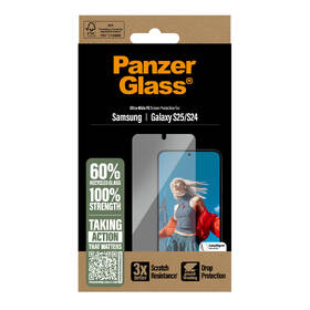 Tvrdené sklo PanzerGlass Ultra-Wide Fit na Samsung Galaxy S25 

 obrázok produktu 4 z 10