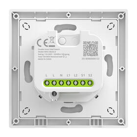 Vypínač Sonoff Smart MINI-ZB2GS-E ZigBee Dual Channel biely

 obrázok produktu 2 z 2